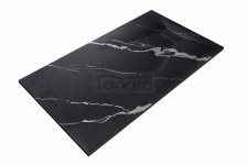 BESCO Brodzik prostokątny Vexo Marble Black 170x90 VMB-170-90-P