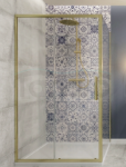 AQUAFORM Drzwi przesuwne INDIGO brushed gold 120x200 AQ.103-601119