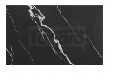 REA - Brodzik prysznicowy MAGNUM CARRARA BLACK 80x100