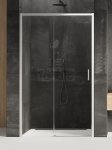 NEW TRENDY Drzwi prysznicowe przesuwne szkło 6mm PRIME 150x200  D-0308A/D-0309A
