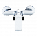 INVENA - Bateria natryskowa ścienna KALON chrom BN-42-001-X