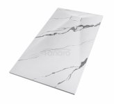 BESCO Brodzik prostokątny Vexo Marble 120x90  VM-120-90-P