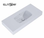 ELITA UMYWALKA DIMPLE 100 ŚCIENNA, MARMUR STONE MATT 168861/RE041000027040
