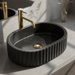 REA Umywalka nablatowa Rea Margaret Black