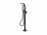 BESCO Bateria wannowa wolnostojąca Decco III czarny matt BW-DIII-CZ