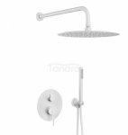 ARMATURA KRAKÓW KFA podtynkowy zestaw prysznicowy z baterią 3 funkcyjną MOZA WHITE 5039-501-44