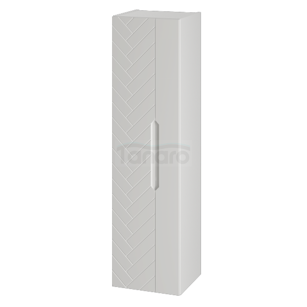 MEGSTYL ASPEN-10 - Słupek Wysoki 2-drzwiowy 130cm Biały Mat  ASPEN-0000-0005939