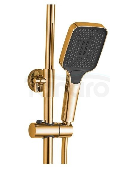 REA - Zestaw Natryskowy HELIX Gold / Złoty