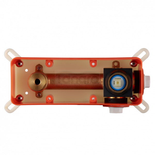 INVENA Umywalkowa bateria podtynkowa Paros czarna BP-09-U04-L