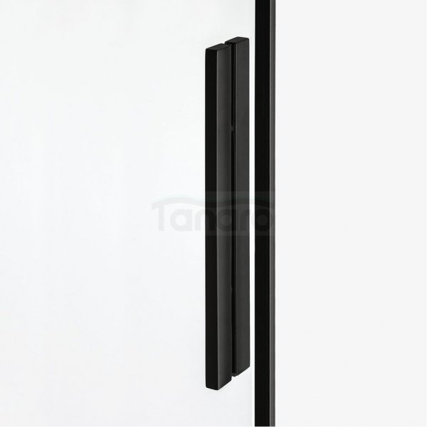 NEW TRENDY Drzwi prysznicowe przesuwne 150x200 SMART BLACK EXK-4120