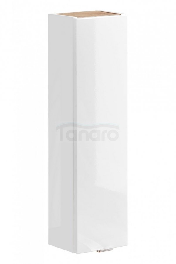 COMAD - Szafka CAPRI WHITE 830 wiszaca 20 1D - Biały Połysk/ Dąb Craft Złoty / Biały Połysk  DSM-do samodzielnego montażu