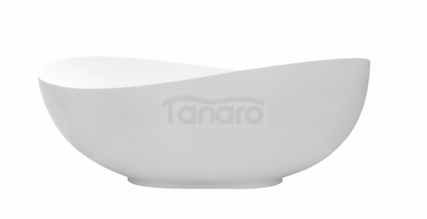 BESCO Wanna wolnostojąca Siya 160x92 + klik-klak chrom #WMD-160-S