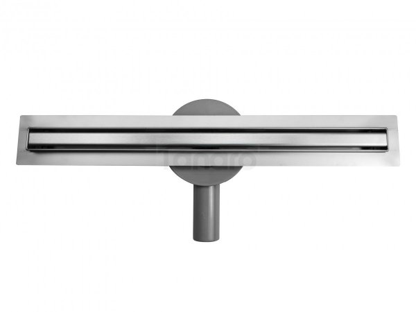 AQUALine - Odpływ liniowy podłogowy SLIM kwadrat chrom Obrotowy syfon ROZMIAR 100cm RSK01100