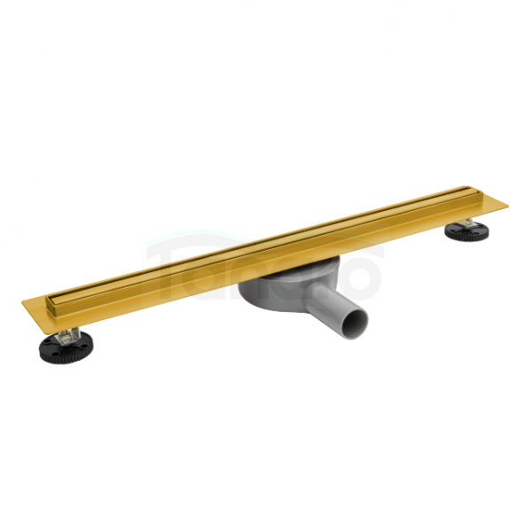 BALNEO Slim &amp; Low ProLine Gold Odpływ liniowy 80 cm złoty