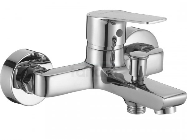 KUCHINOX - Bateria wannowa BORGO ścienna bez zestawu natryskowego  BKB_010D