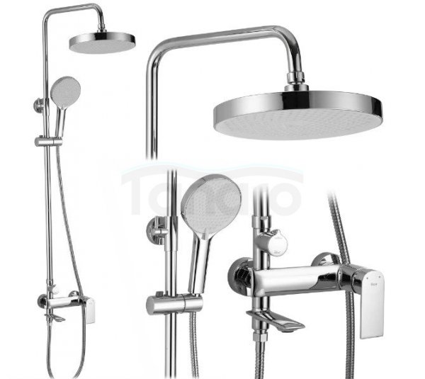 REA - Zestaw Prysznicowy VENETA Chrom 