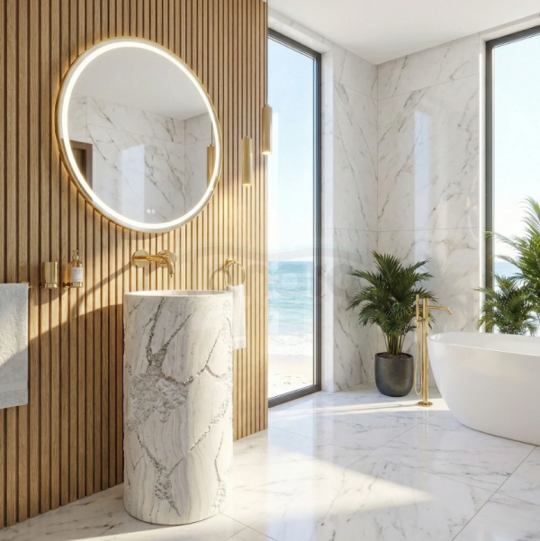 REA Umywalka Wolnostojąca REA Revello 