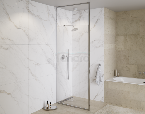 BESCO Ścianka walk-in Icon Chrom 110x200 z regulowanym profilem ICH-110-200C