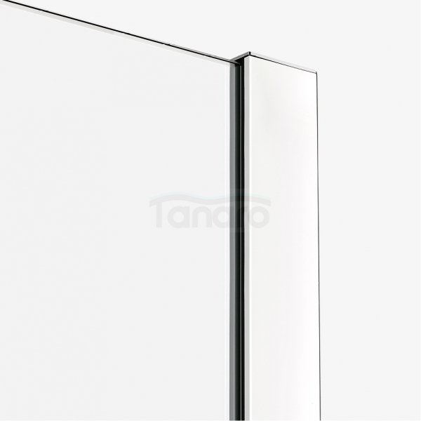 NEW TRENDY Kabina prysznicowa SMART 1D prostokątna przyścienna U 140x80x200 szkło czyste 8mm Active Shield 2.0  EXK-4082