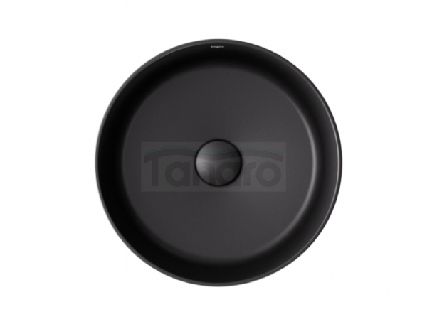 BESCO Umywalka nablatowa Clea Cera-Line 34,5 Matt Black UNCM-35-CLC