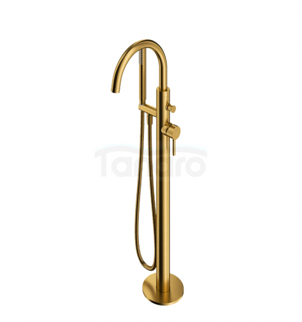 OMNIRES bateria wannowa wolnostojąca 96cm złoty szczotkowany Y1233-SGLB