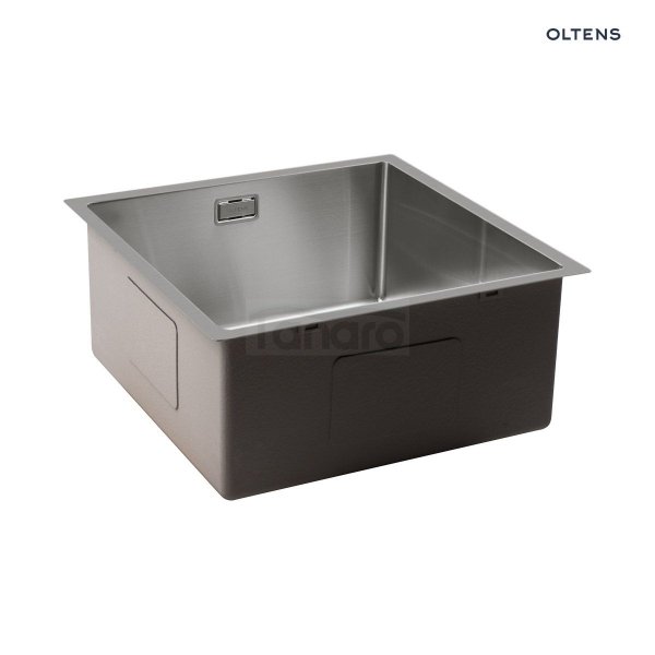 Oltens Hydda zlewozmywak stalowy 44x44 cm 1 komorowy stal szlachetna polerowana 71103100