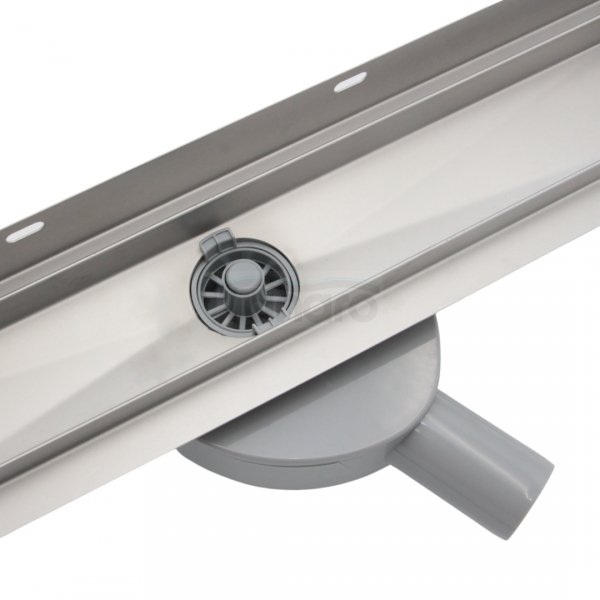 AQUALINE Odpływ przyścienny 2w1 z obrotowym syfonem 360° 60cm LSR04600