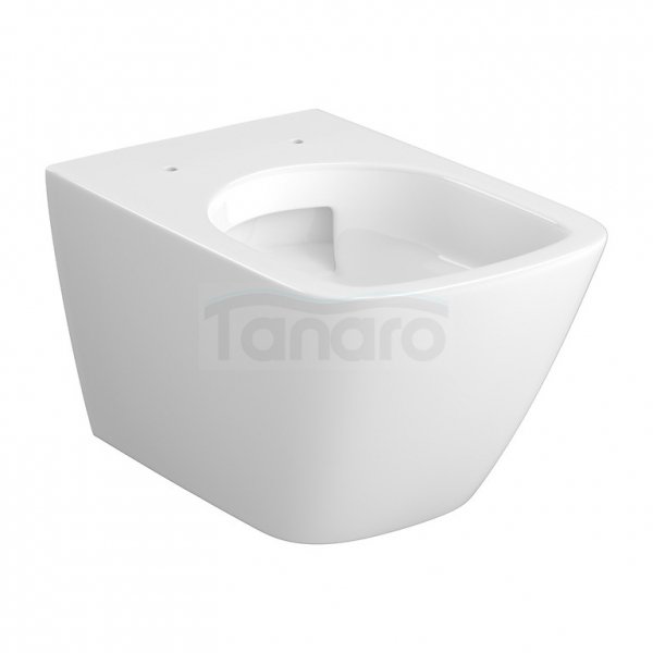 CERSANIT SET C200: MISKA ZAWIESZANA CITY PRO SQUARE VORTEX Z DESKĄ DUROPLASTOWĄ SLIM S701-884