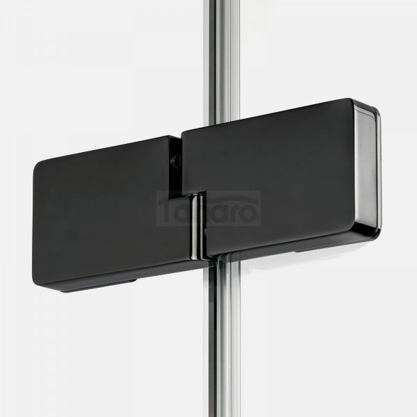 NEW TRENDY Drzwi wnękowe Eventa Black Chrome, drzwi pojedyncze 100x200 EXK-6131 LEWE