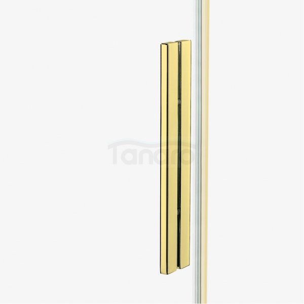 NEW TRENDY Drzwi prysznicowe przesuwne 170x200 SMART LIGHT GOLD EXK-4226