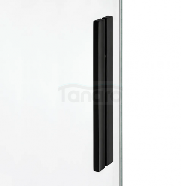 NEW TRENDY Drzwi wnękowe 160x200 Softi X Black, drzwi podwójne, przesuwne, typu &quot;soft close&quot; EXK-5372