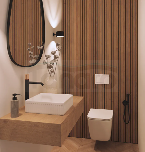 INVENA Umywalka nablatowa ryflowana, kwadratowa Glamour, biały połysk CE-63-K01-L