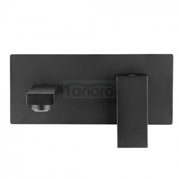 INVENA Umywalkowa bateria podtynkowa Paros czarna BP-09-U04-L
