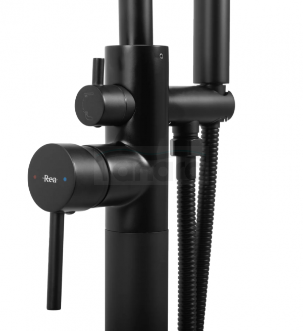 REA - Bateria wannowa MONO Czarna