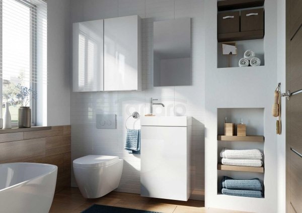 ELITA Komplet szafka + umywalka SET YOUNG BASIC 40 1D WHITE HG PDW 163068/RE163068008060