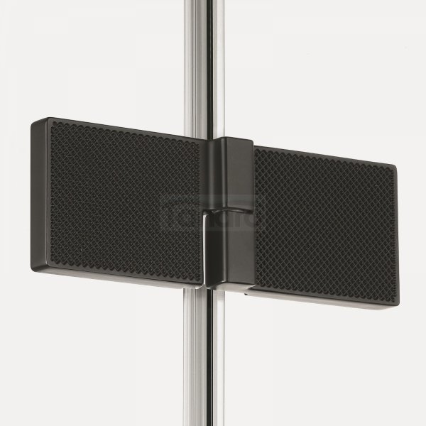 NEW TRENDY Kabina prysznicowa Avexa Black XR , podwójne drzwi 90x80x200 EXK-6914