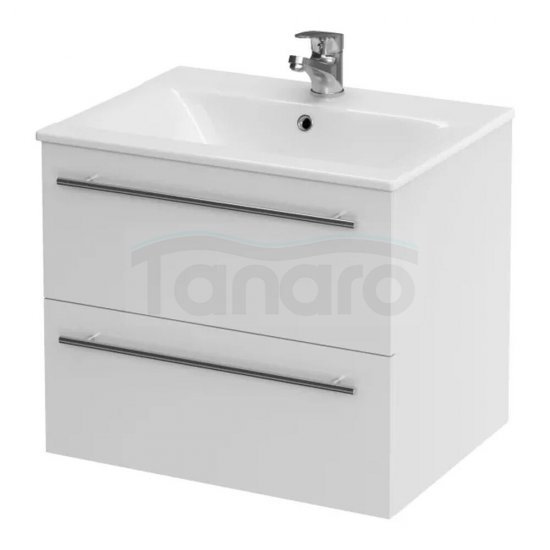 CERSANIT -  SET 499 GRACJA ONTARIO 60 szafka z umywalką biała  S801-068-DSM
