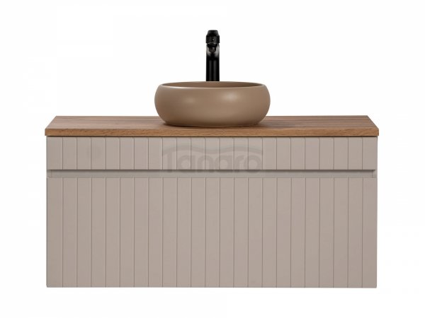 COMAD ZESTAW szafka łazienkowa z blatem i umywalką ICC B 100 CM WIKI-MC