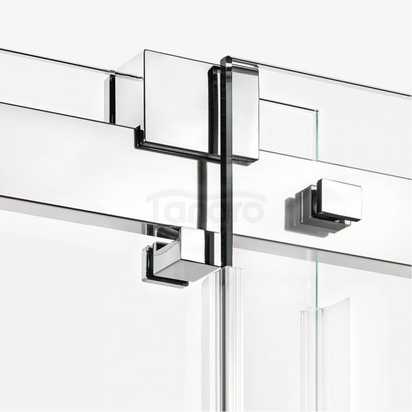 NEW TRENDY Kabina prysznicowa przyścienna drzwi przesuwne SOFTI 100x80x200 EXK-3935
