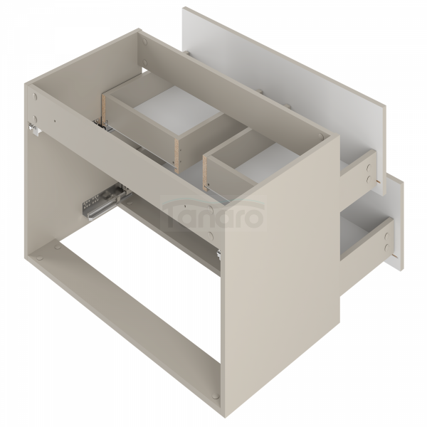 MEGSTYL DELICA-01 Szafka z blatem 80cm kaszmir DELICA-0000-0034