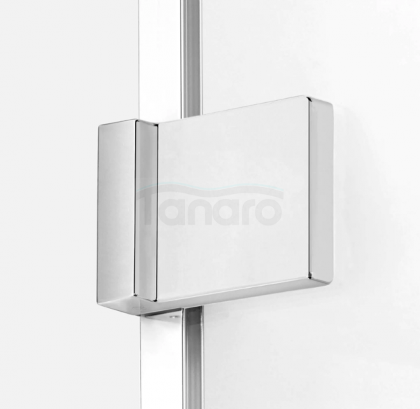 NEW TRENDY Kabina prysznicowa Avexa 100x110x200, pojedyncze drzwi szkło 6mm z powłoką ACTIVE SHIELD EXK-1487/EXK-1488
