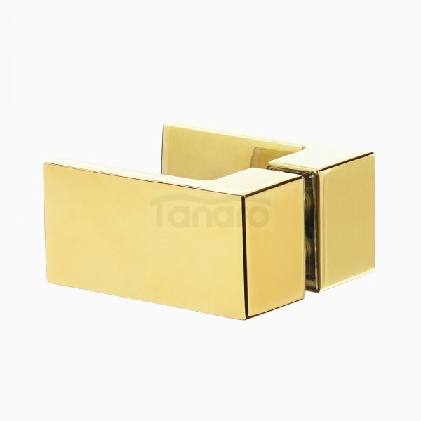 NEW TRENDY Kabina prysznicowa przyścienna PRIME LIGHT GOLD 100x80x200 K-1101/K-1129