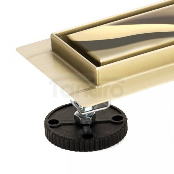 REA - Odpływ liniowy Rea Pure Neo Mirror Gold Pro / Złoty Lustrzany 700mm
