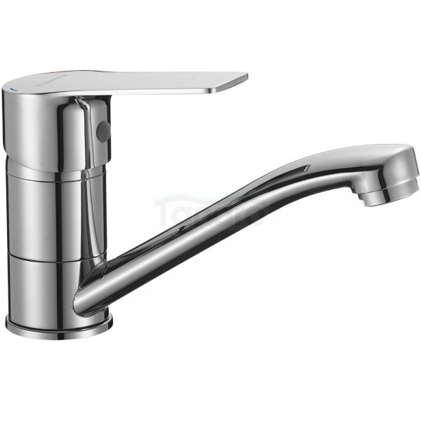 KUCHINOX - Bateria umywalkowa BORGO stojąca z ruchomą wylewką  BKB_026D