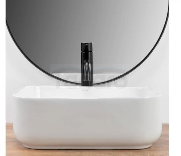 REA - Umywalka nablatowa DEMI Mini White