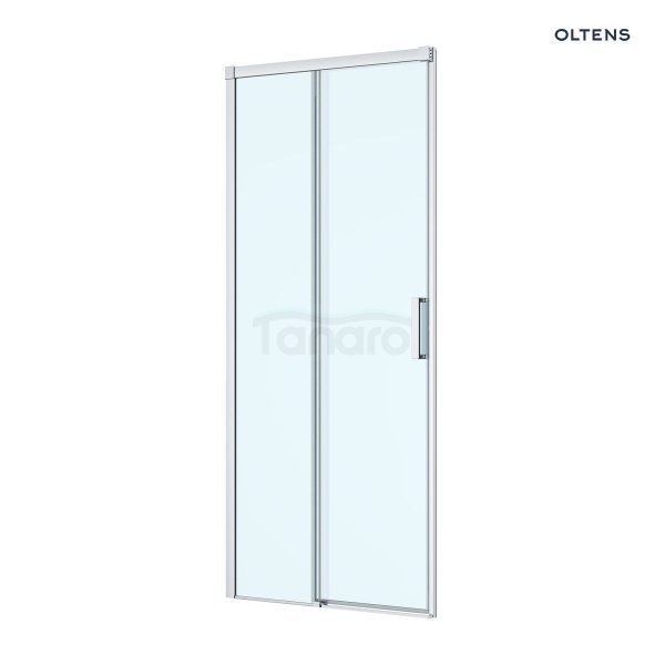Oltens Breda drzwi prysznicowe 100 cm chrom/szkło przezroczyste 21213100