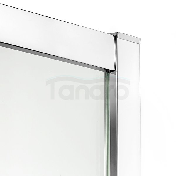 NEW TRENDY Kabina przyścienna prostokątna NEW VARIA 120x90x190 Szkło 6mm K-0513