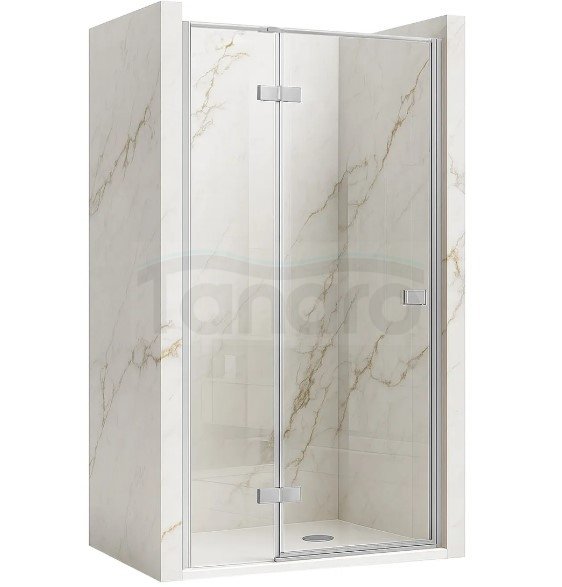 REA - Drzwi prysznicowe ATLAS 120 Chrome LEWE