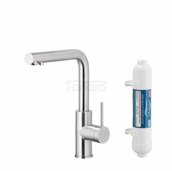 ARMATURA KRAKÓW KFA BATERIA KUCHENNA Z FILTRACJĄ WODY DUERO PURE BASIC INOX 6623-912-22