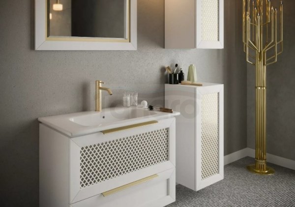KROFAM - umywalka ceramiczna CHIC ALTON 80 cm  AL 8247-0